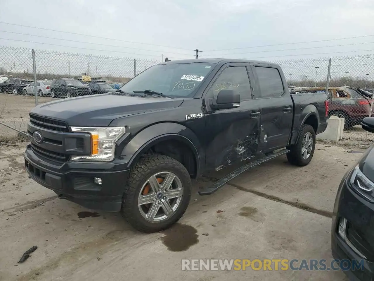 1 Photograph of a damaged car 1FTEW1E43KFC99490 FORD F-150 2019