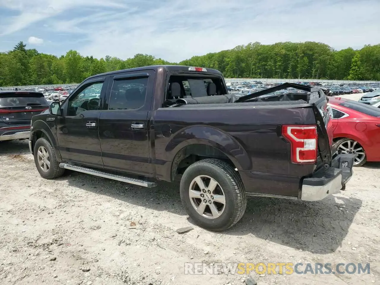 2 Photograph of a damaged car 1FTEW1E43KKC45324 FORD F-150 2019