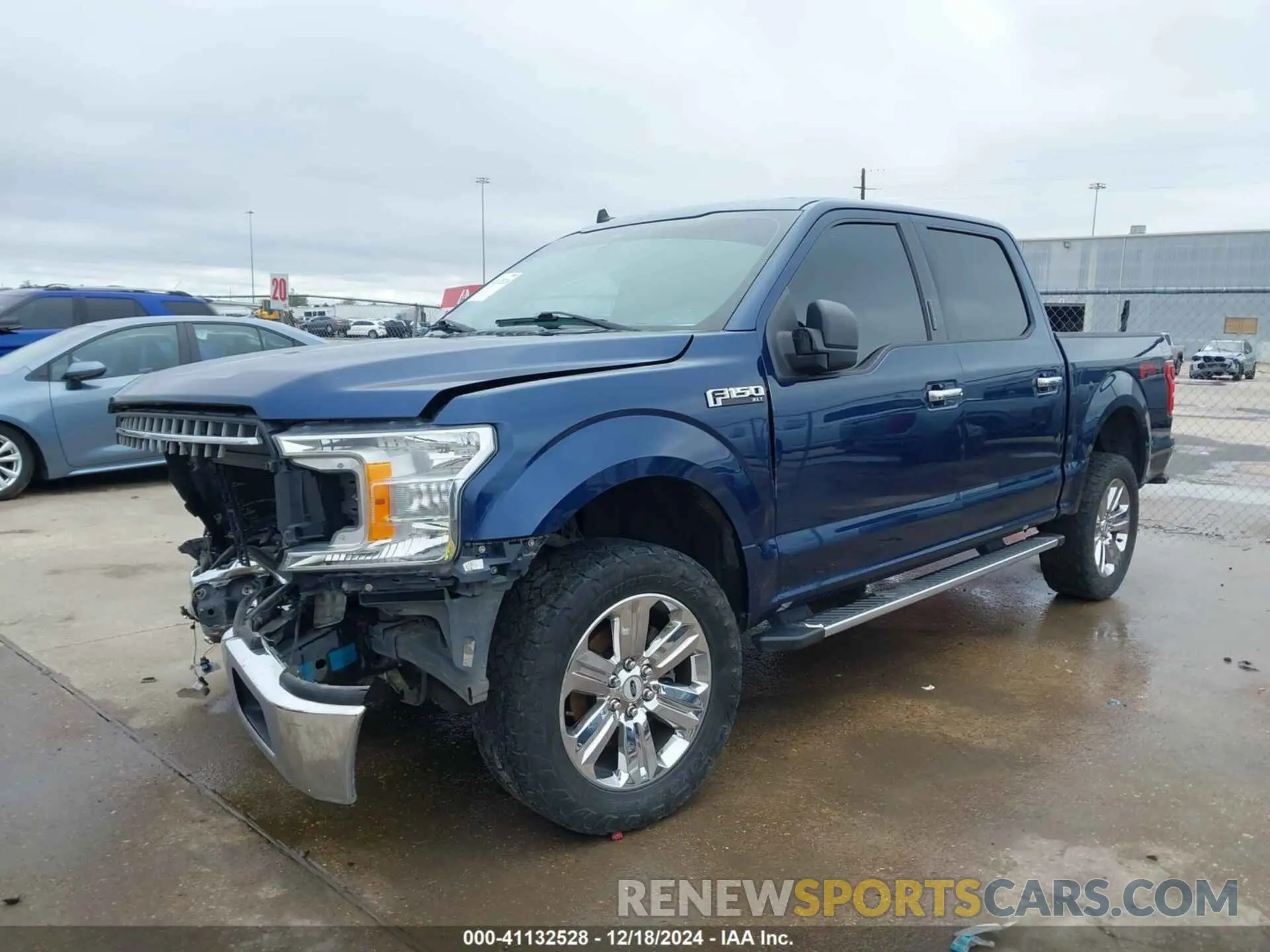 2 Photograph of a damaged car 1FTEW1E44KKC84049 FORD F-150 2019