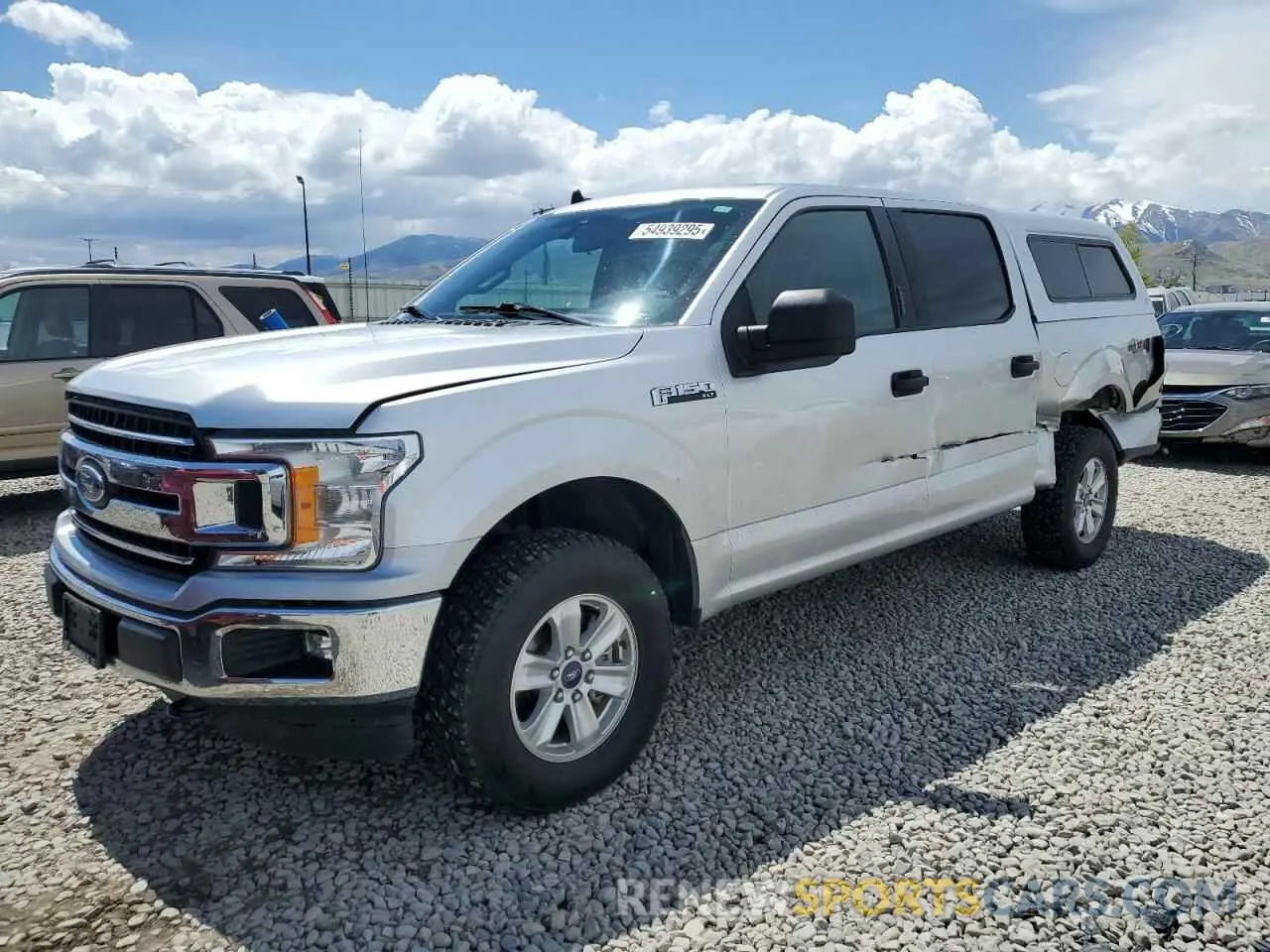 1 Photograph of a damaged car 1FTEW1E46KFC34178 FORD F-150 2019