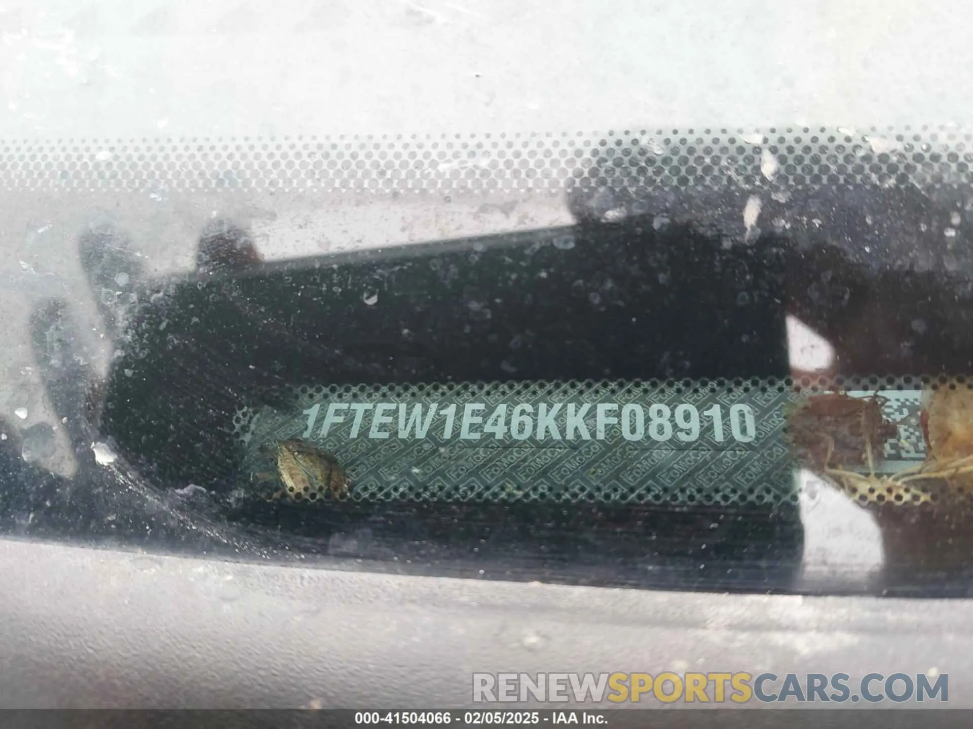 9 Photograph of a damaged car 1FTEW1E46KKF08910 FORD F-150 2019