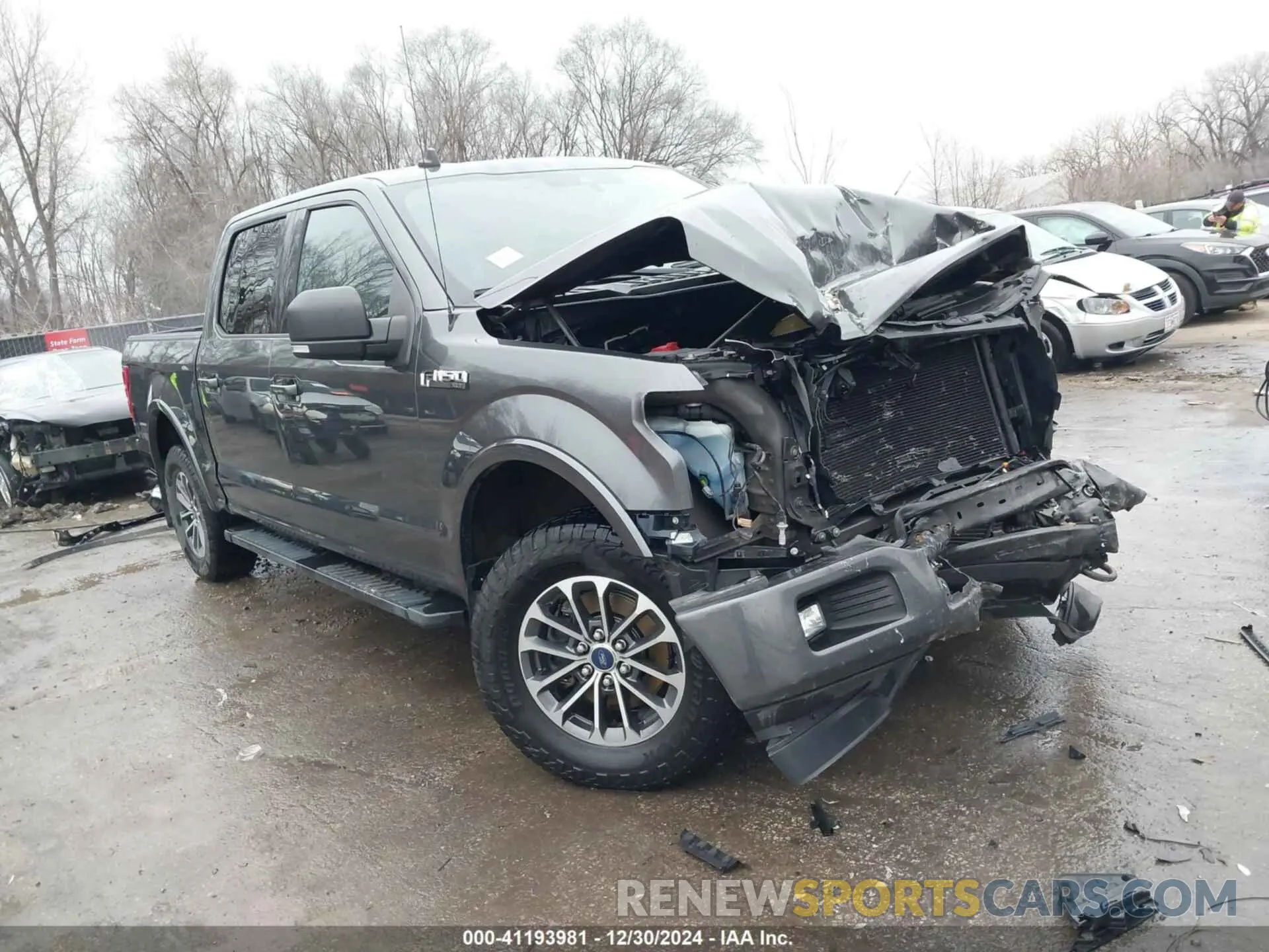 1 Photograph of a damaged car 1FTEW1E49KFB29702 FORD F-150 2019