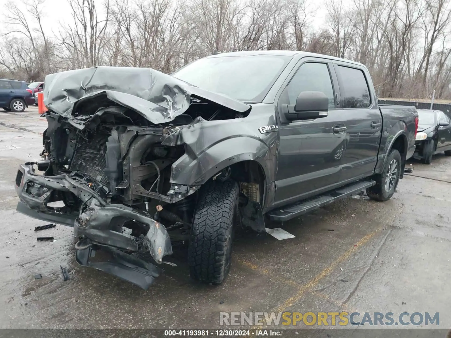 2 Photograph of a damaged car 1FTEW1E49KFB29702 FORD F-150 2019