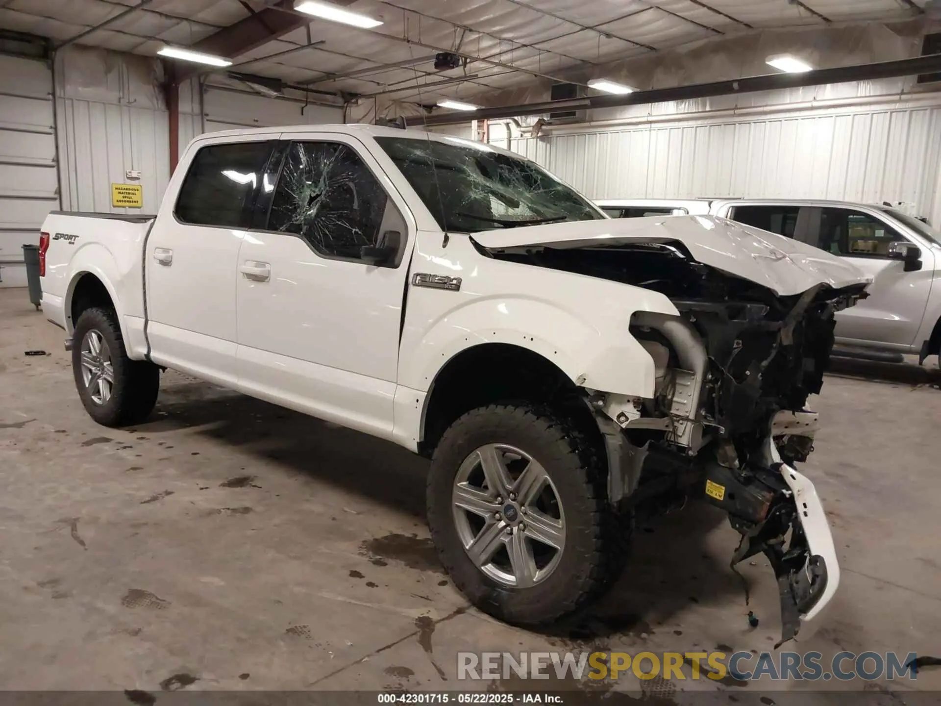 1 Photograph of a damaged car 1FTEW1E49KFB73215 FORD F-150 2019