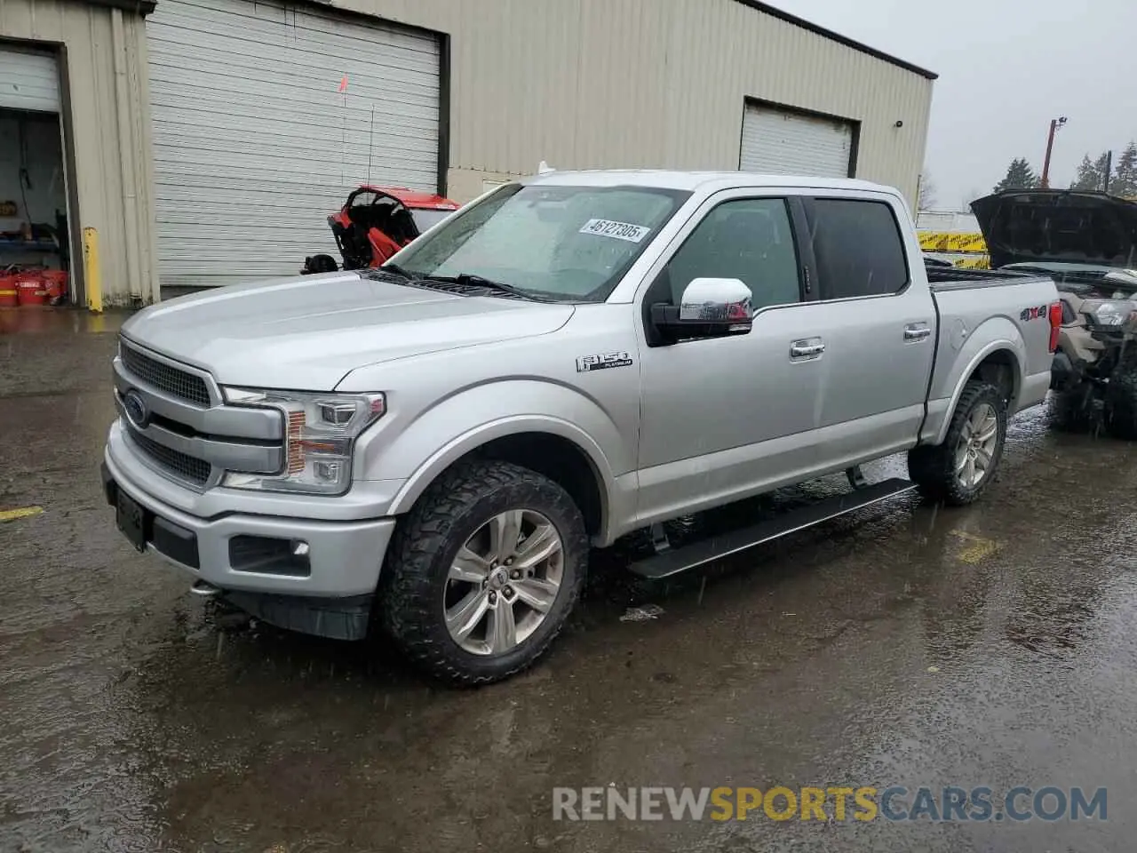 1 Photograph of a damaged car 1FTEW1E4XKFB47609 FORD F-150 2019