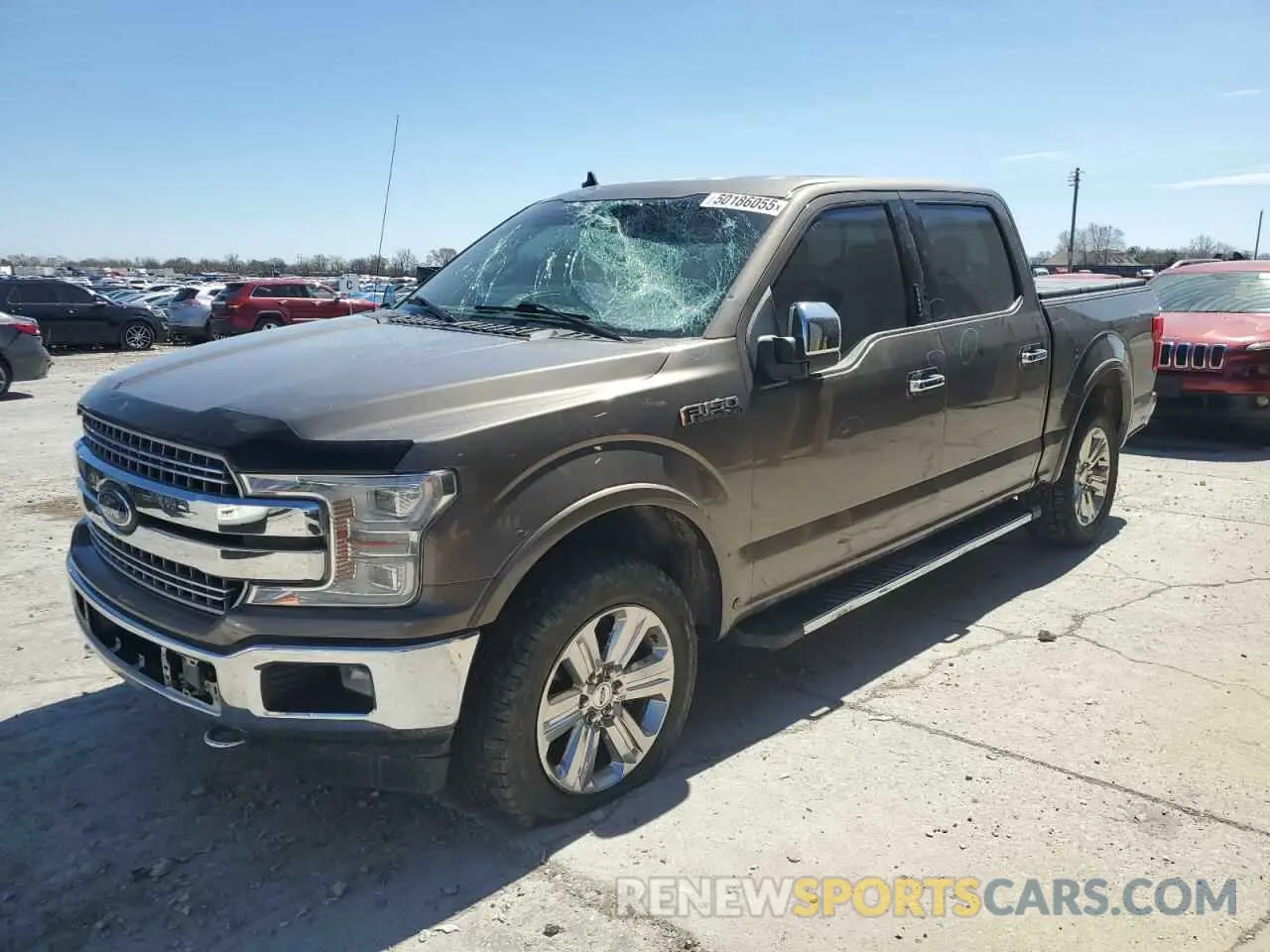 1 Photograph of a damaged car 1FTEW1E4XKFB78603 FORD F-150 2019