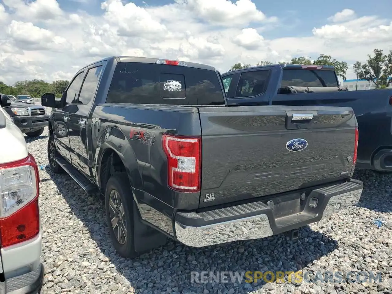 2 Photograph of a damaged car 1FTEW1E4XKKC35695 FORD F-150 2019