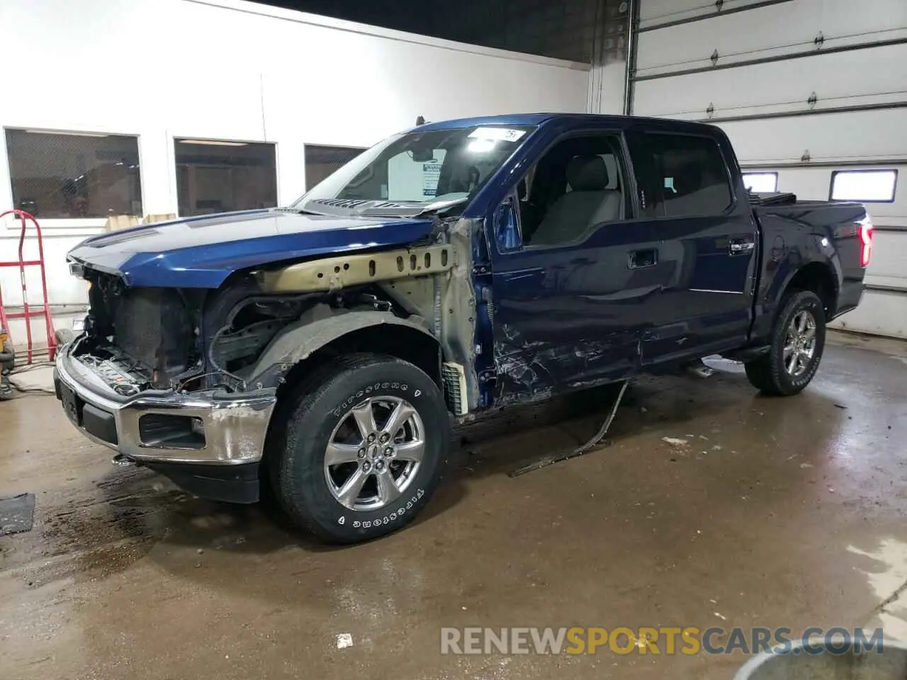 1 Photograph of a damaged car 1FTEW1E4XKKE10396 FORD F-150 2019