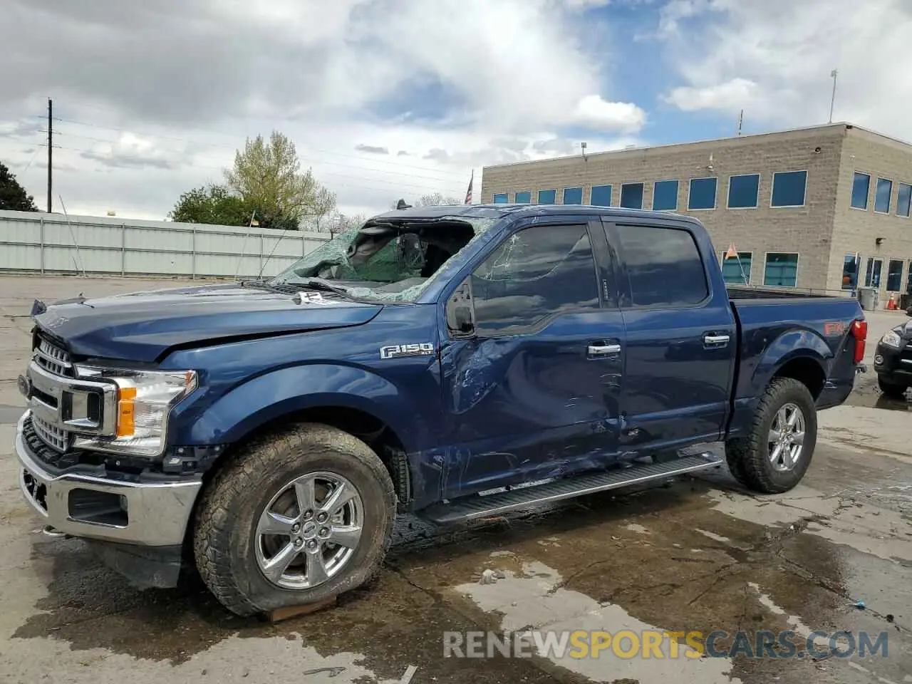 1 Photograph of a damaged car 1FTEW1E4XKKF32417 FORD F-150 2019