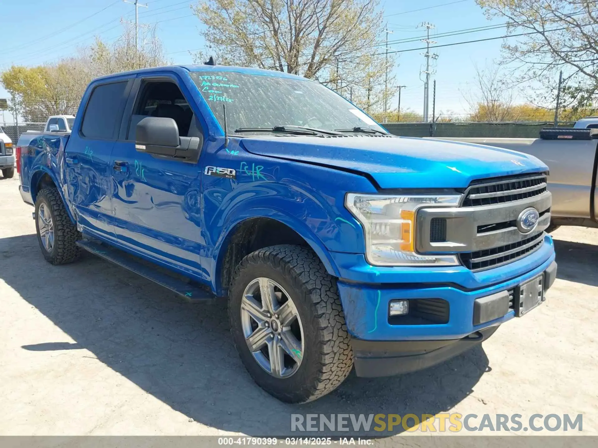 1 Photograph of a damaged car 1FTEW1E50KFB03370 FORD F-150 2019