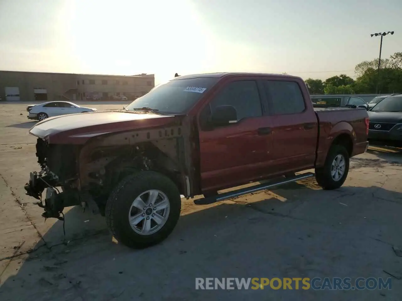 1 Photograph of a damaged car 1FTEW1E51KFD17428 FORD F-150 2019