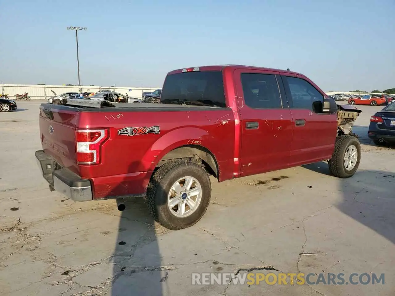 3 Photograph of a damaged car 1FTEW1E51KFD17428 FORD F-150 2019