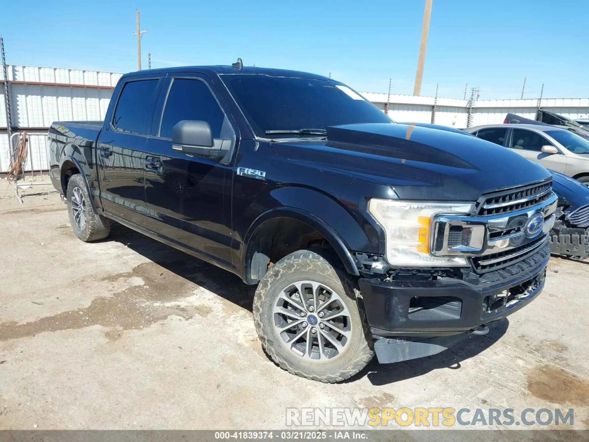 1 Photograph of a damaged car 1FTEW1E51KKD71156 FORD F-150 2019