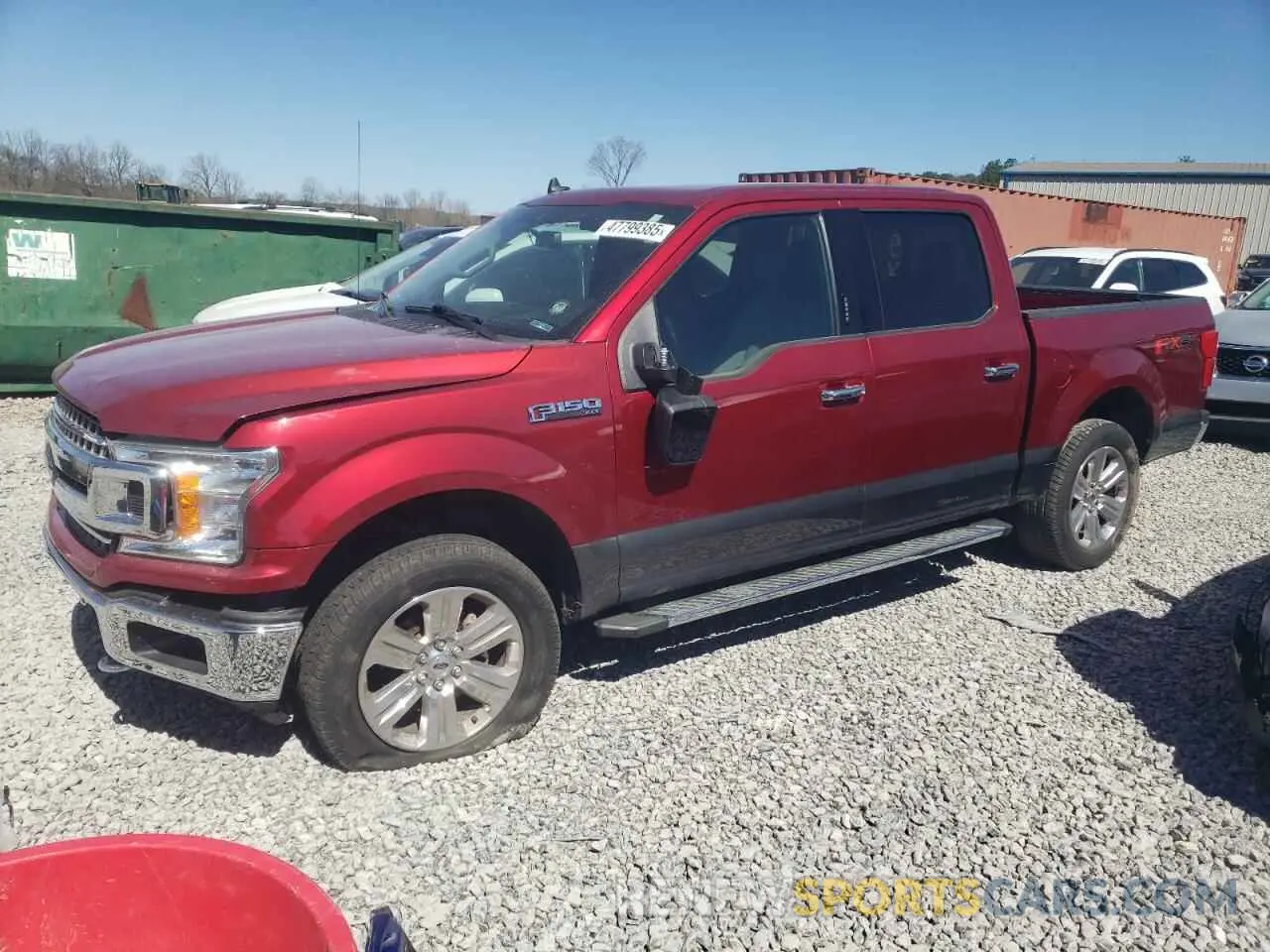 1 Photograph of a damaged car 1FTEW1E52KFC75559 FORD F-150 2019