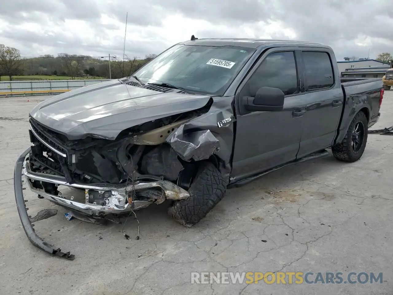 1 Photograph of a damaged car 1FTEW1E53KFA20449 FORD F-150 2019