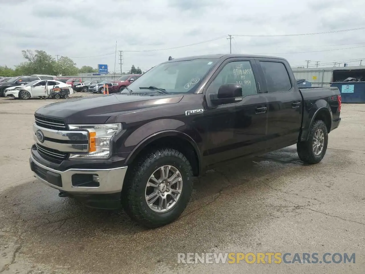 1 Photograph of a damaged car 1FTEW1E53KFB47217 FORD F-150 2019