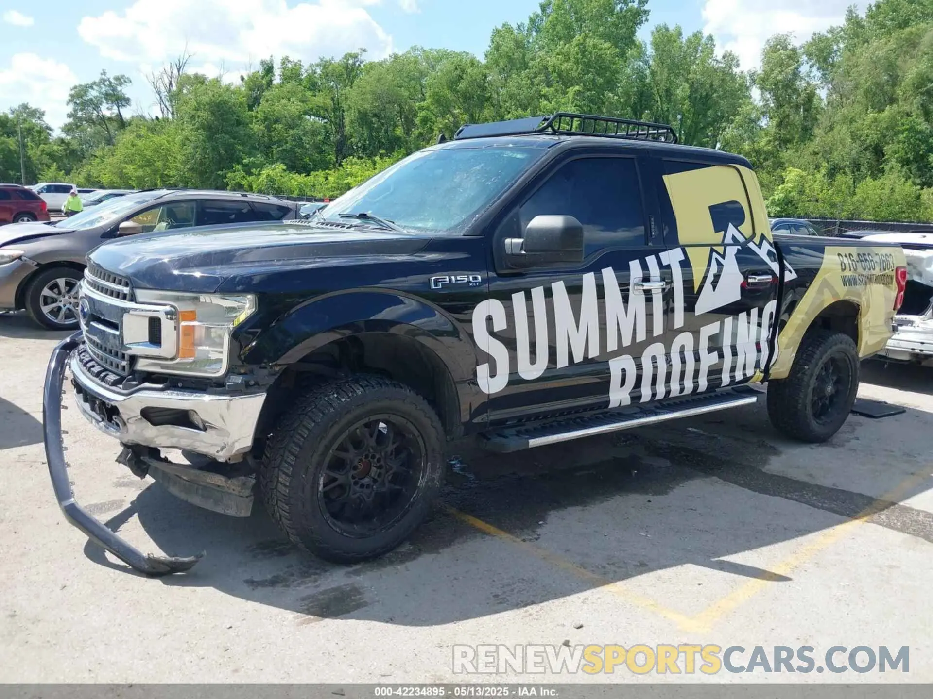 2 Photograph of a damaged car 1FTEW1E53KFC71746 FORD F-150 2019