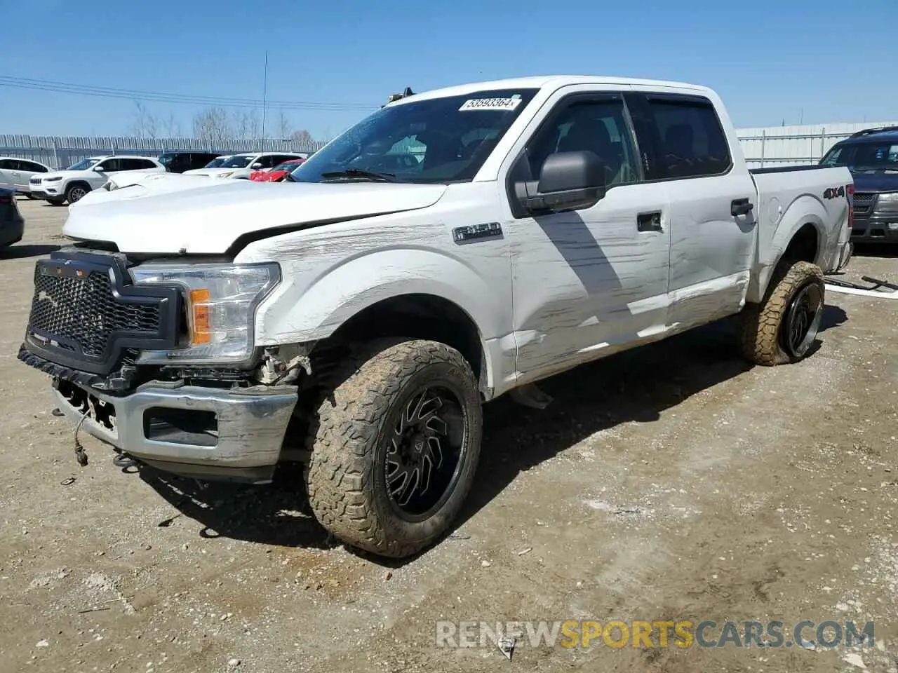 1 Photograph of a damaged car 1FTEW1E55KFB70224 FORD F-150 2019