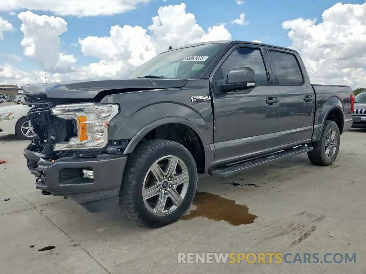 1 Photograph of a damaged car 1FTEW1E55KKC83615 FORD F-150 2019
