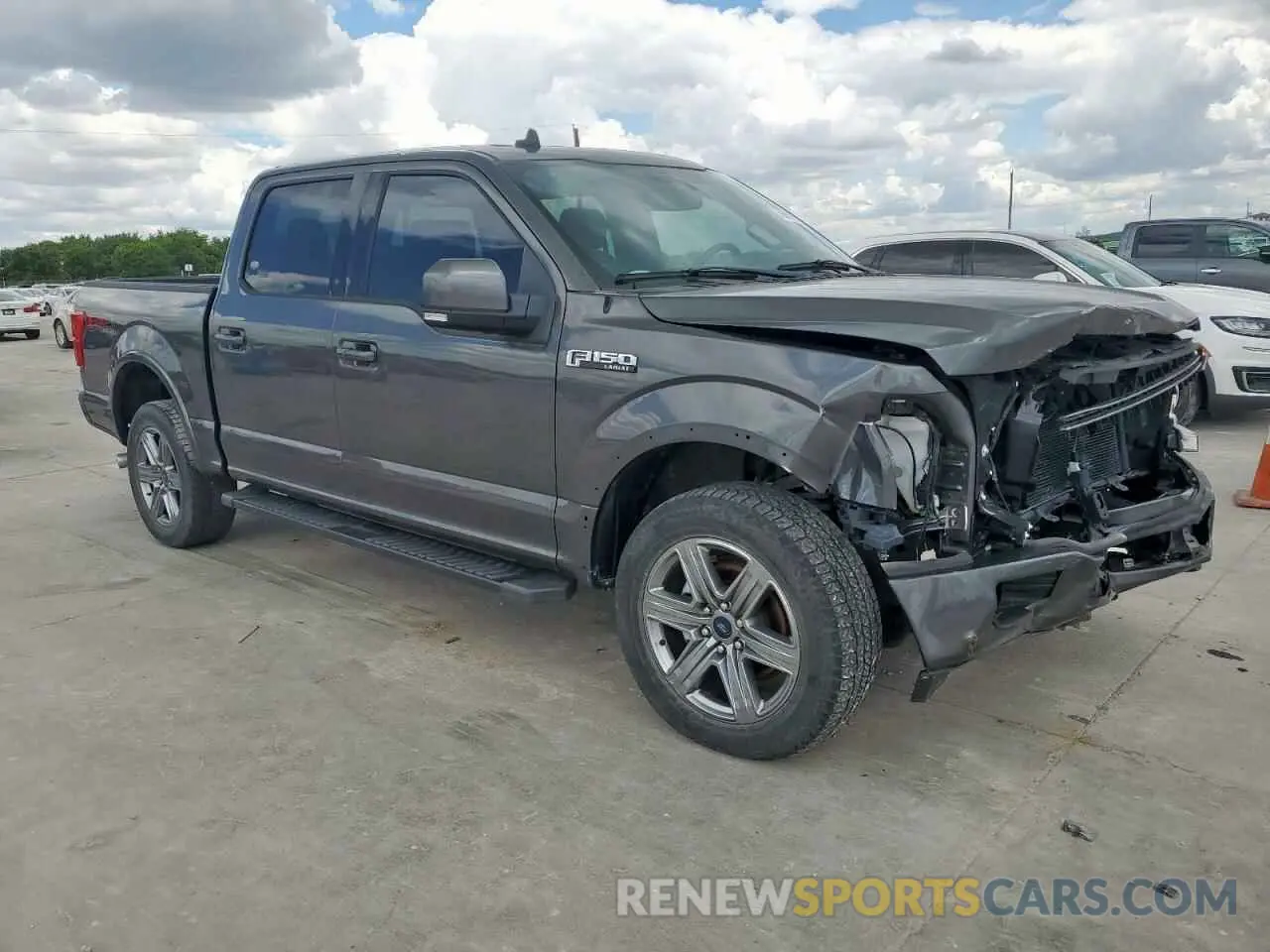 4 Photograph of a damaged car 1FTEW1E55KKC83615 FORD F-150 2019