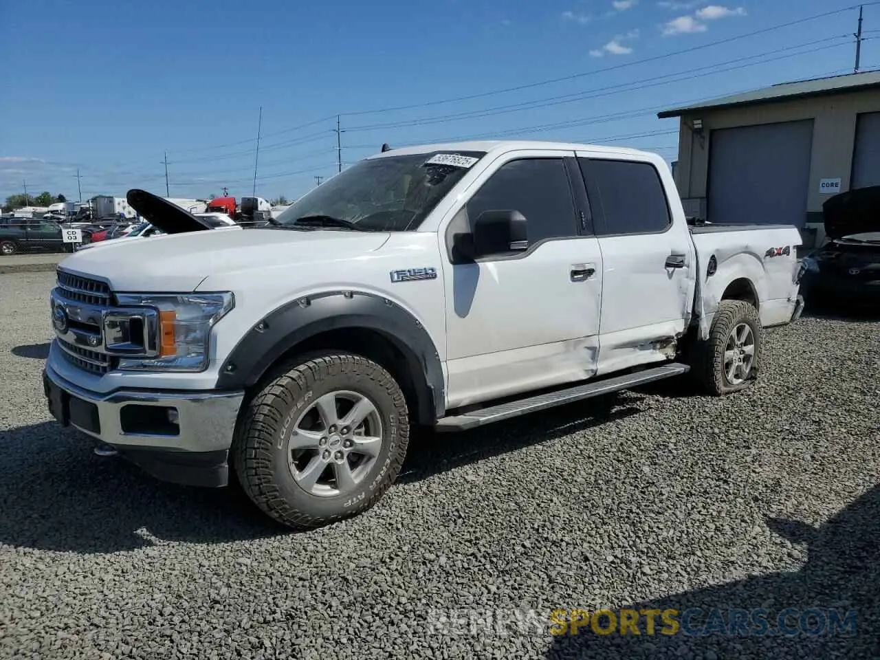1 Photograph of a damaged car 1FTEW1E55KKE08970 FORD F-150 2019
