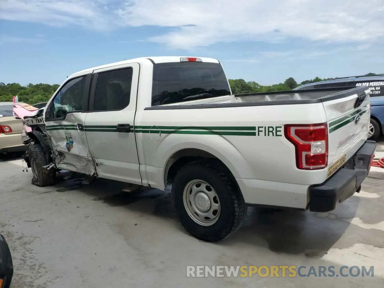 2 Photograph of a damaged car 1FTEW1E57KFA67841 FORD F-150 2019
