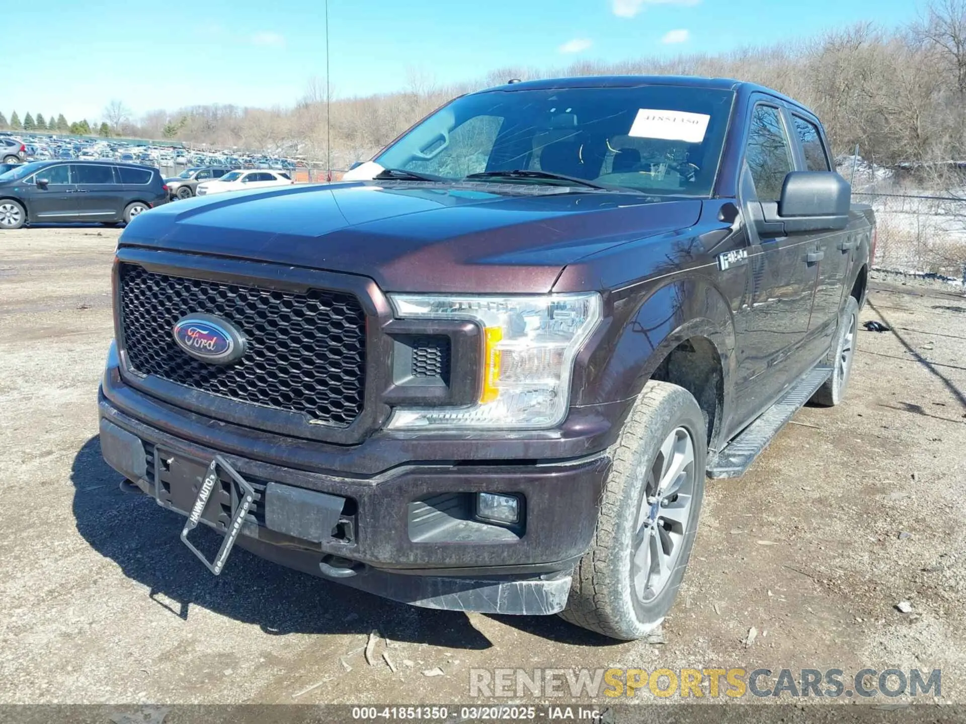 2 Photograph of a damaged car 1FTEW1E57KKD43068 FORD F-150 2019