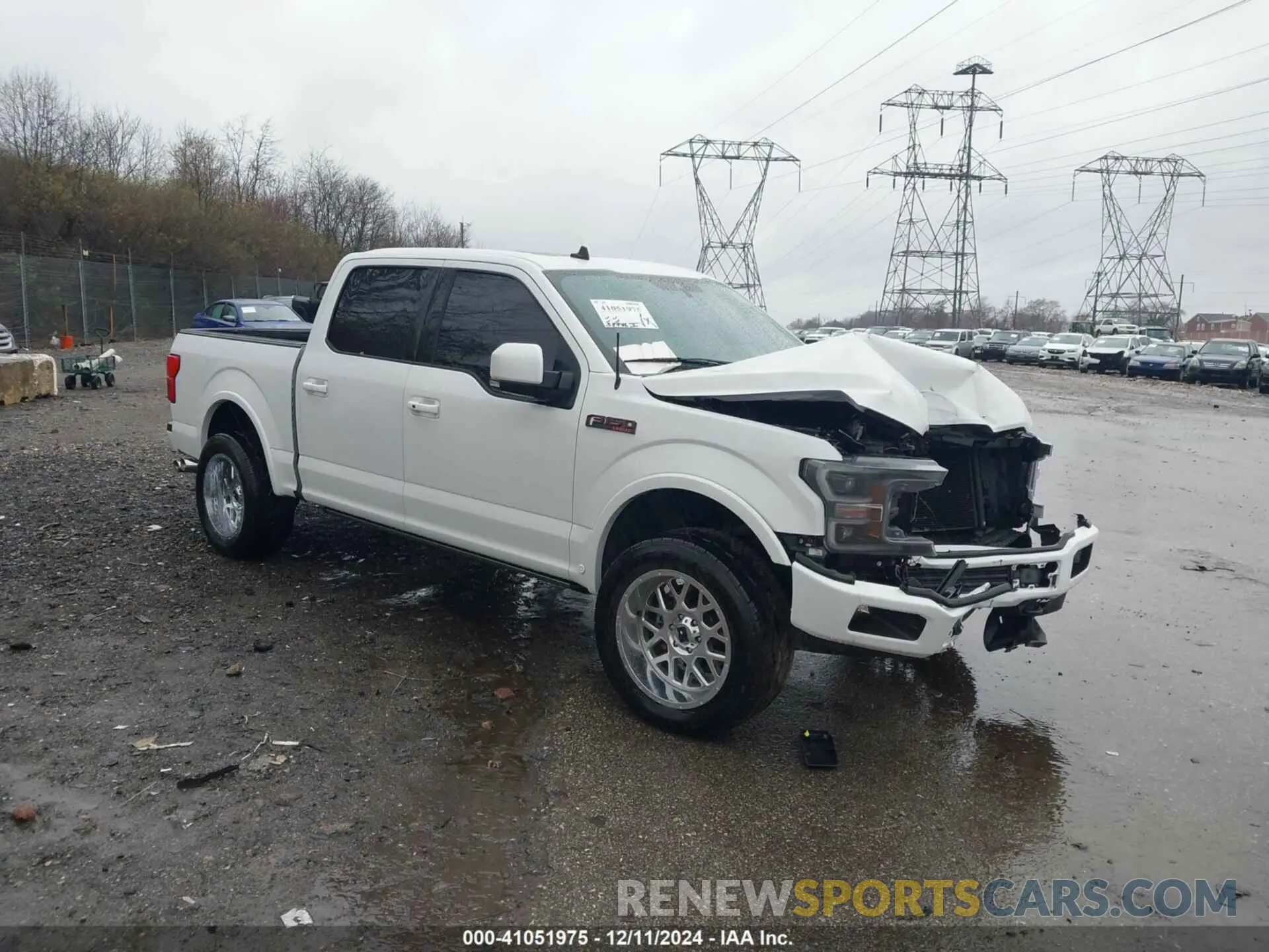 1 Photograph of a damaged car 1FTEW1E58KFC00154 FORD F-150 2019