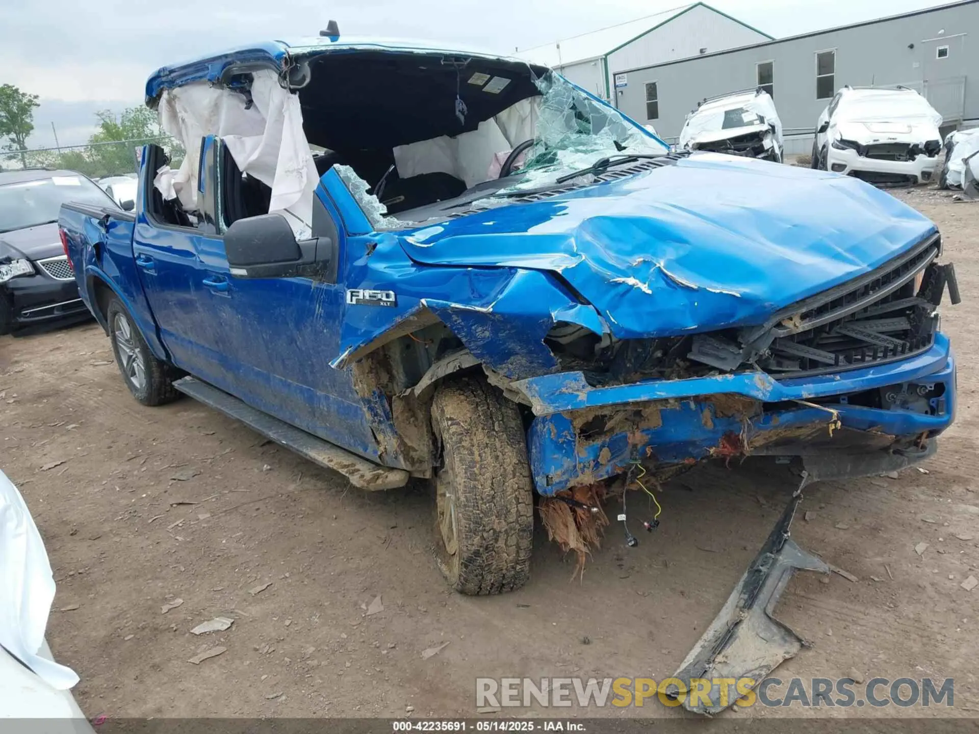 1 Photograph of a damaged car 1FTEW1E59KFA94281 FORD F-150 2019