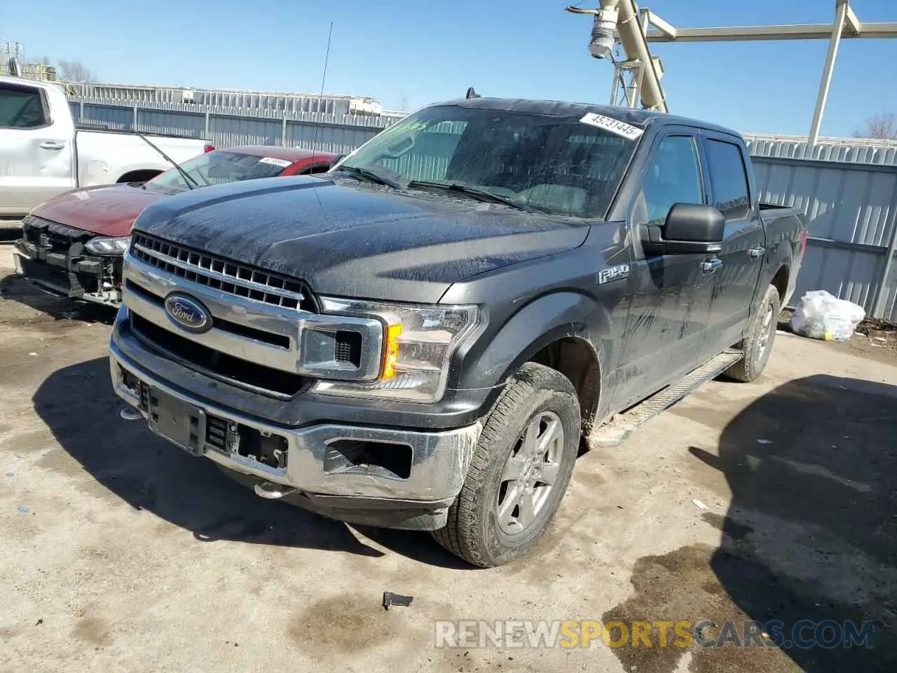 1 Photograph of a damaged car 1FTEW1E59KKE21804 FORD F-150 2019