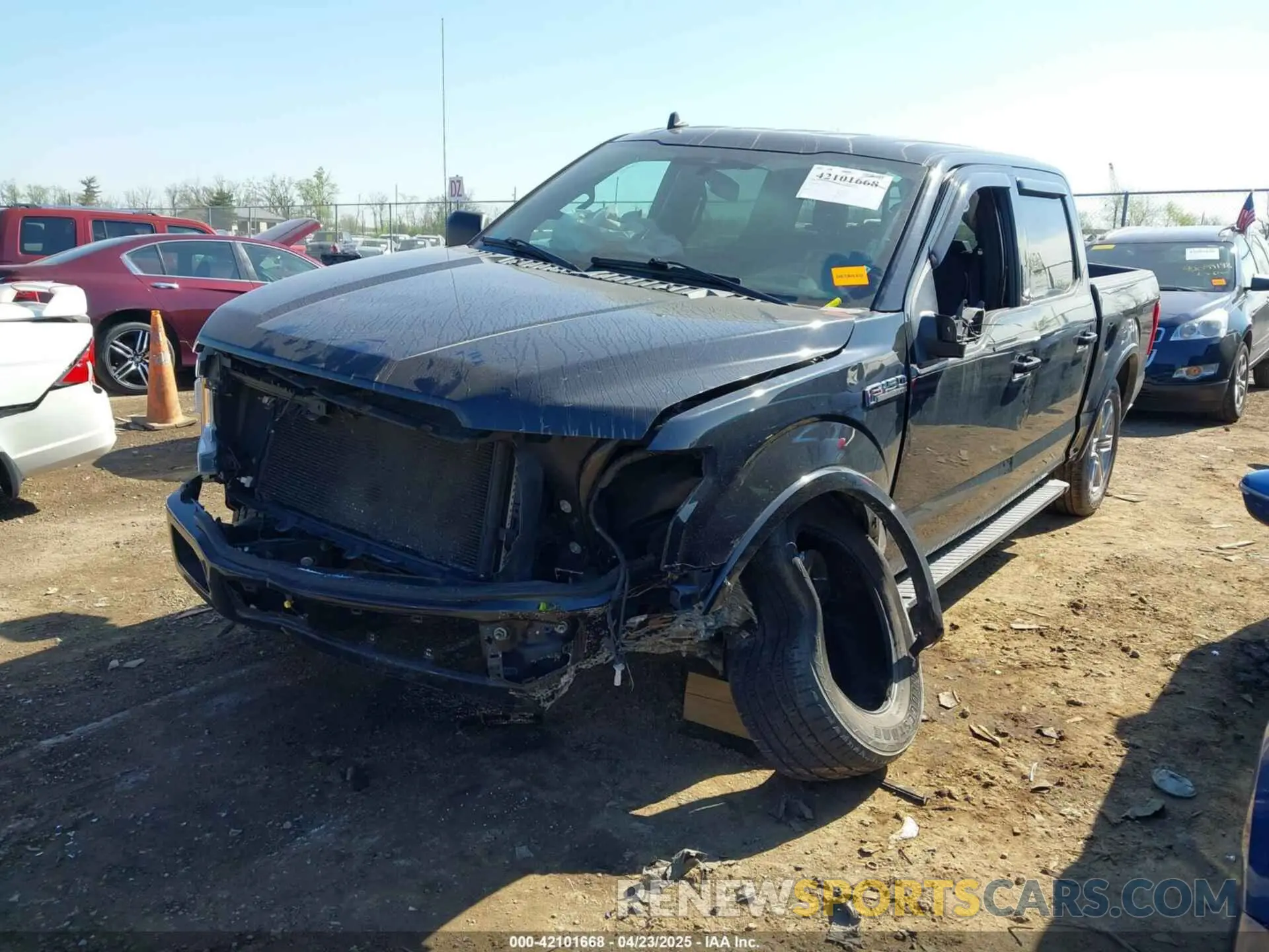 2 Photograph of a damaged car 1FTEW1E5XKFA28807 FORD F-150 2019
