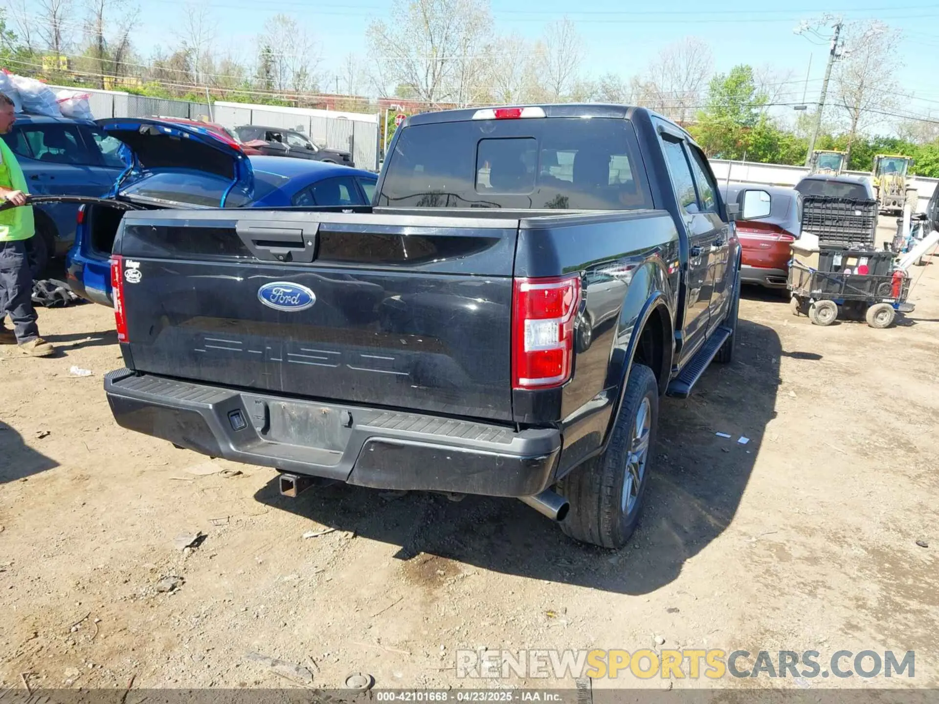 4 Photograph of a damaged car 1FTEW1E5XKFA28807 FORD F-150 2019