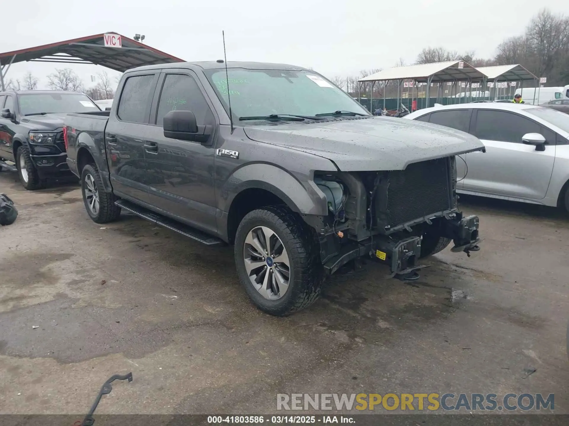 1 Photograph of a damaged car 1FTEW1E5XKFC16968 FORD F-150 2019