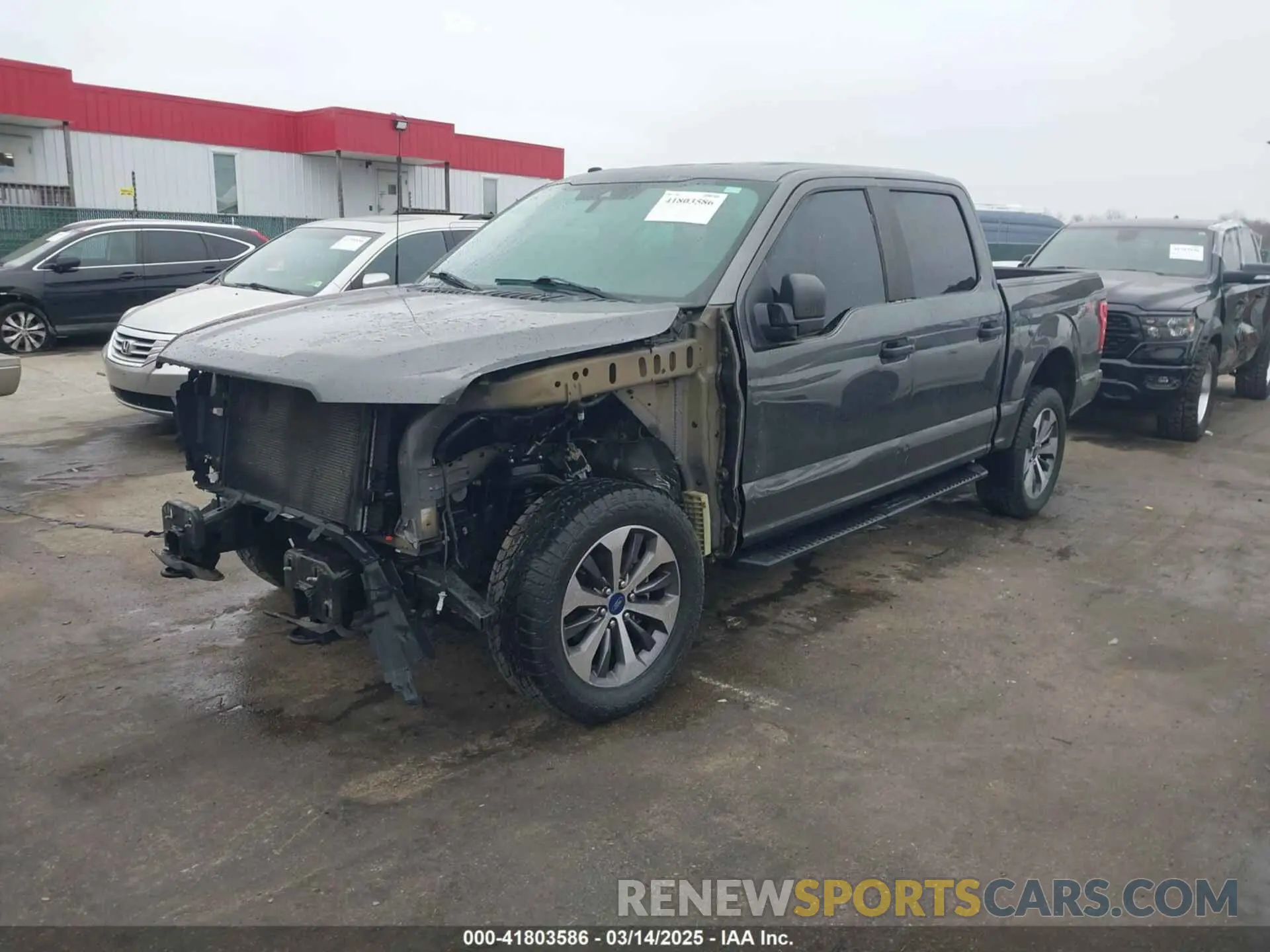 2 Photograph of a damaged car 1FTEW1E5XKFC16968 FORD F-150 2019