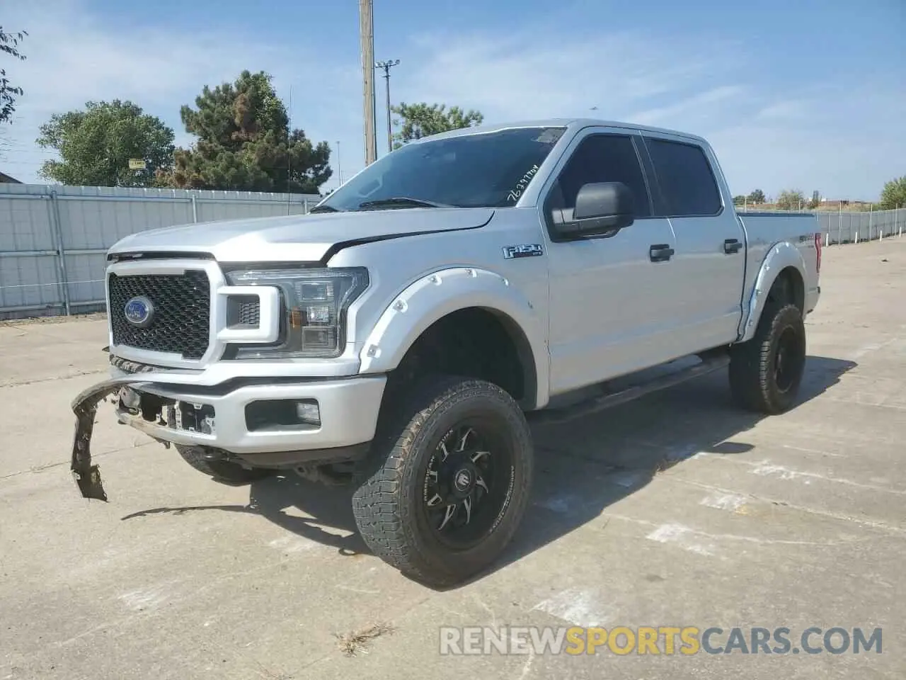 1 Photograph of a damaged car 1FTEW1E5XKKC11020 FORD F-150 2019