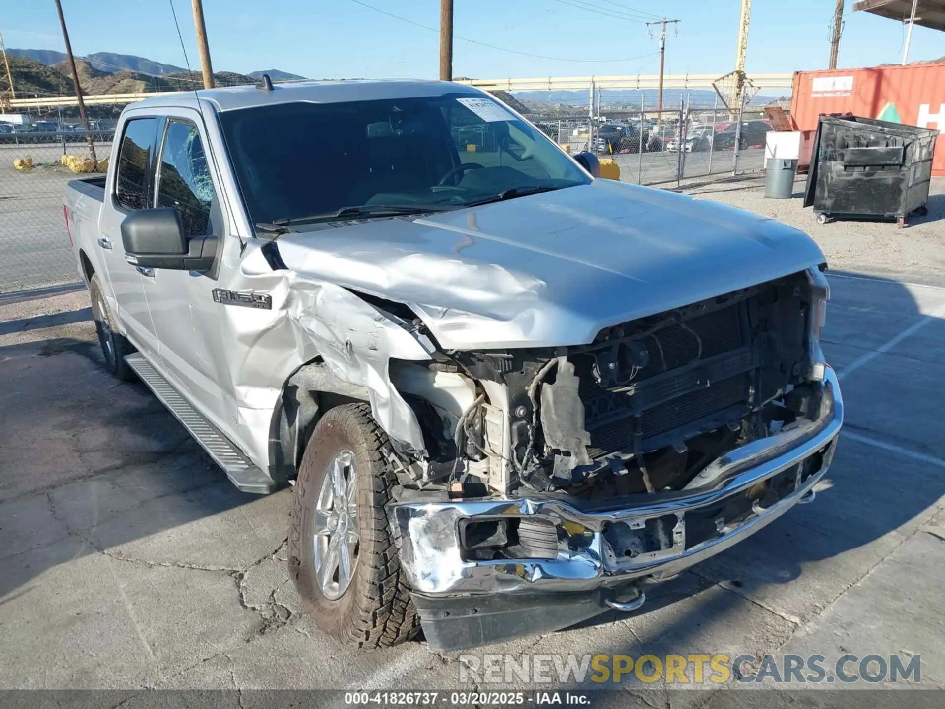 1 Photograph of a damaged car 1FTEW1EB7KKD15258 FORD F-150 2019