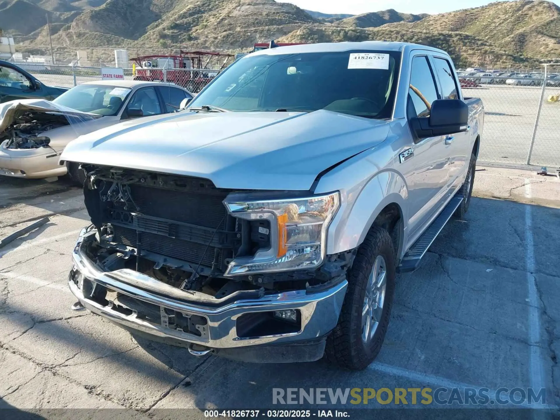 2 Photograph of a damaged car 1FTEW1EB7KKD15258 FORD F-150 2019