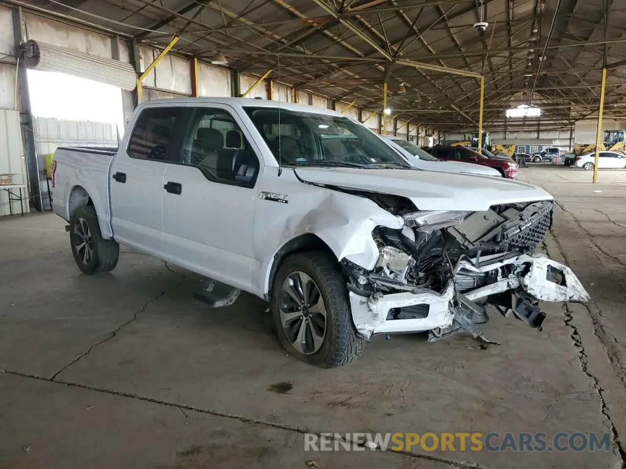 4 Photograph of a damaged car 1FTEW1EP1KKD58344 FORD F-150 2019
