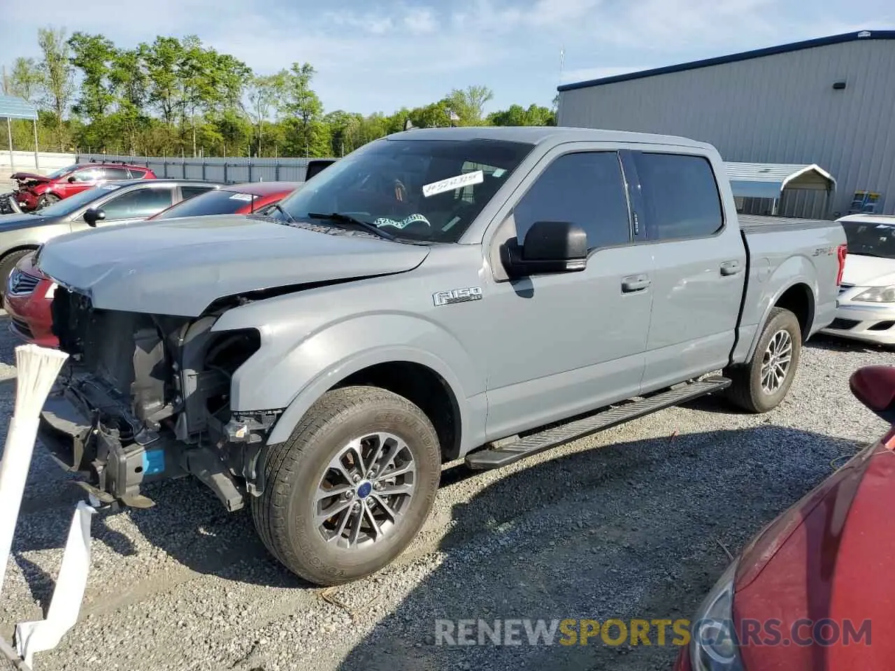 1 Photograph of a damaged car 1FTEW1EPXKFB01787 FORD F-150 2019
