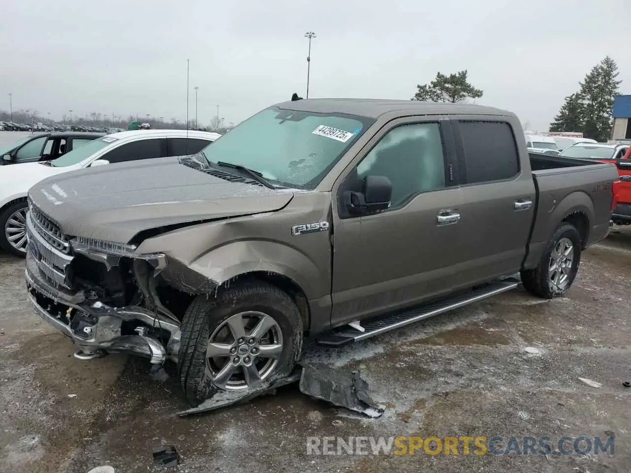 1 Photograph of a damaged car 1FTEW1EPXKFC18642 FORD F-150 2019