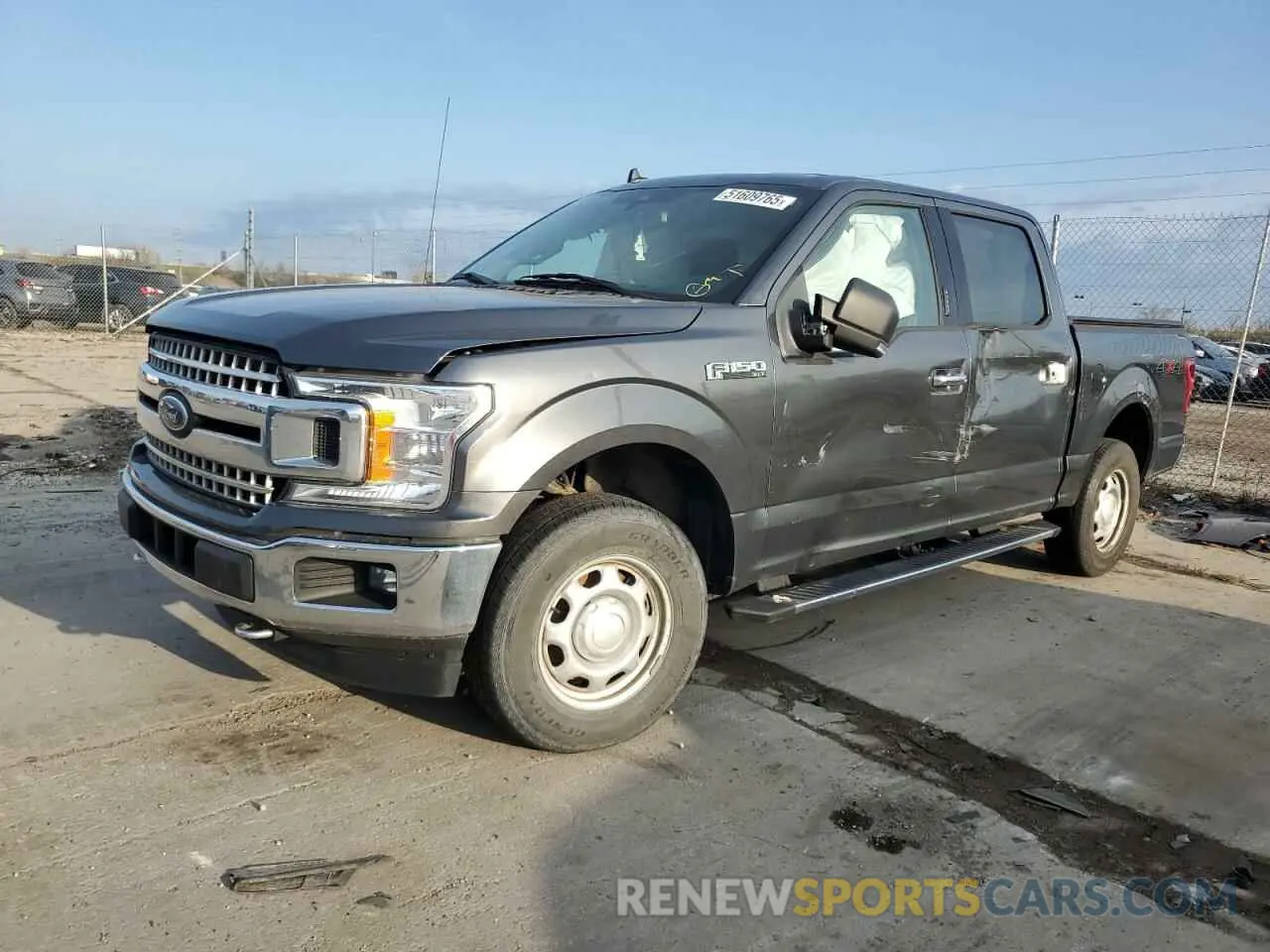 1 Photograph of a damaged car 1FTEW1EPXKFD13590 FORD F-150 2019