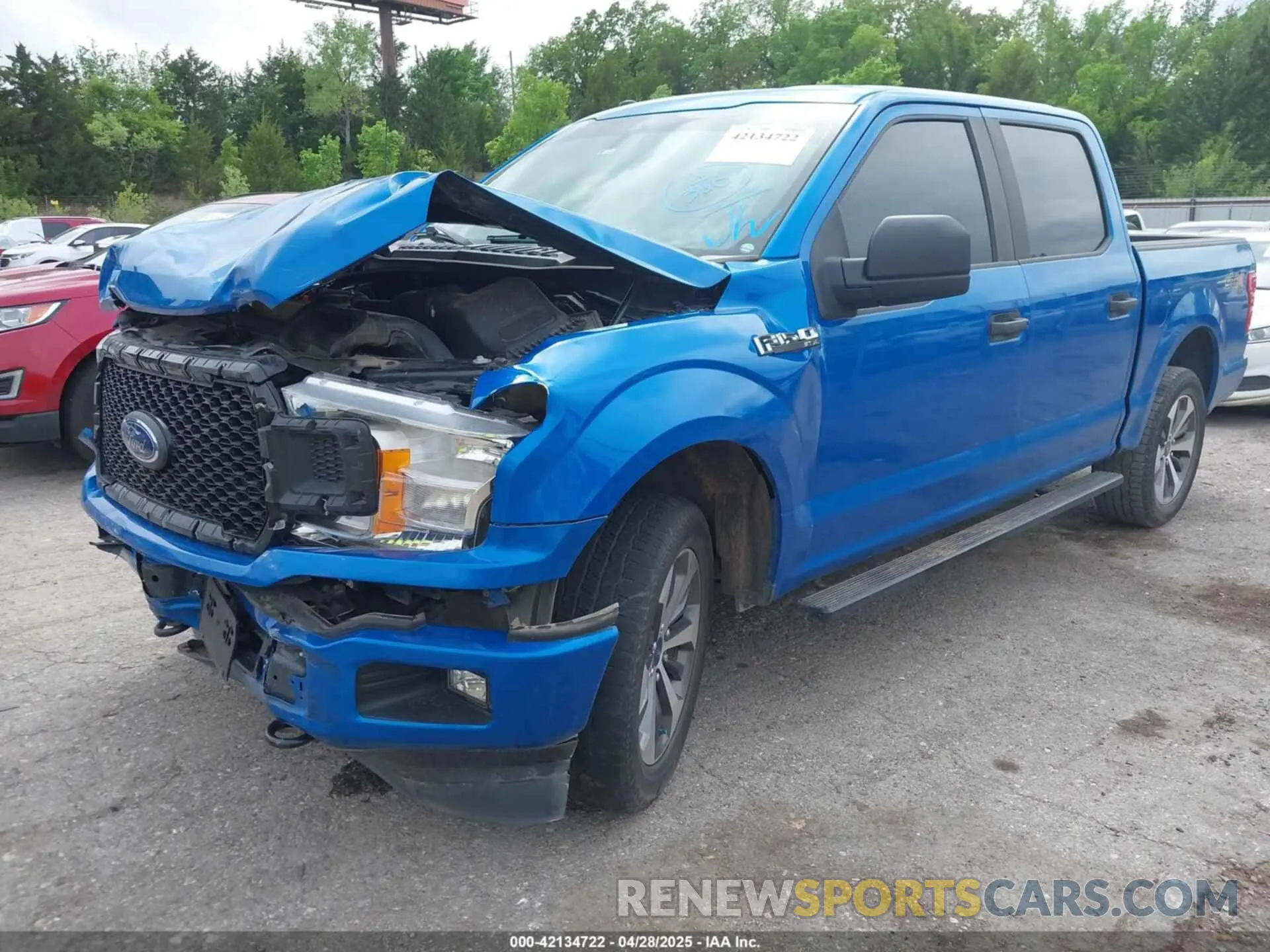 2 Photograph of a damaged car 1FTEW1EPXKKC48179 FORD F-150 2019