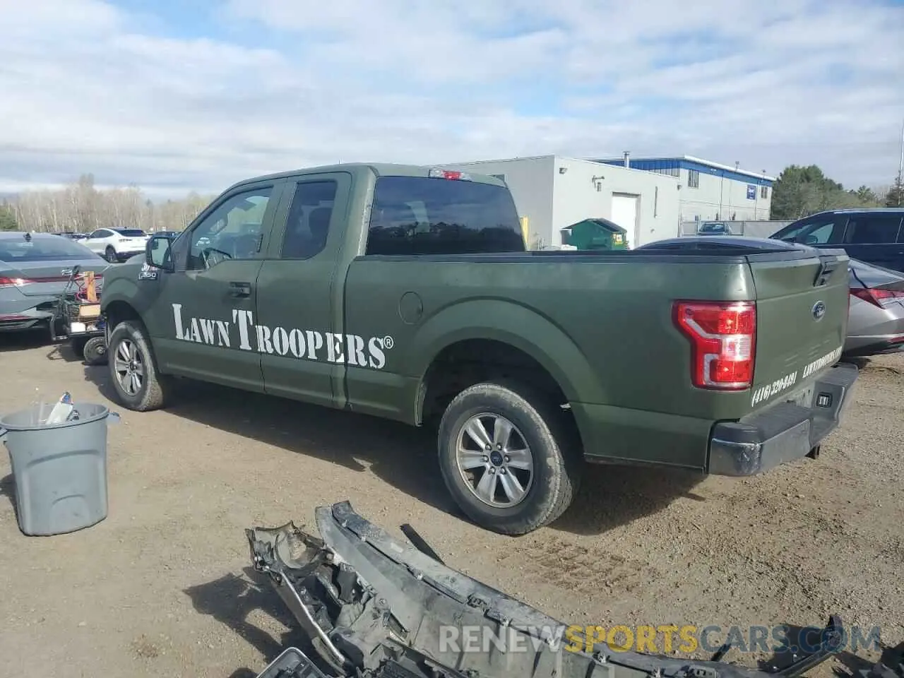 2 Photograph of a damaged car 1FTEX1C50KFA46345 FORD F-150 2019