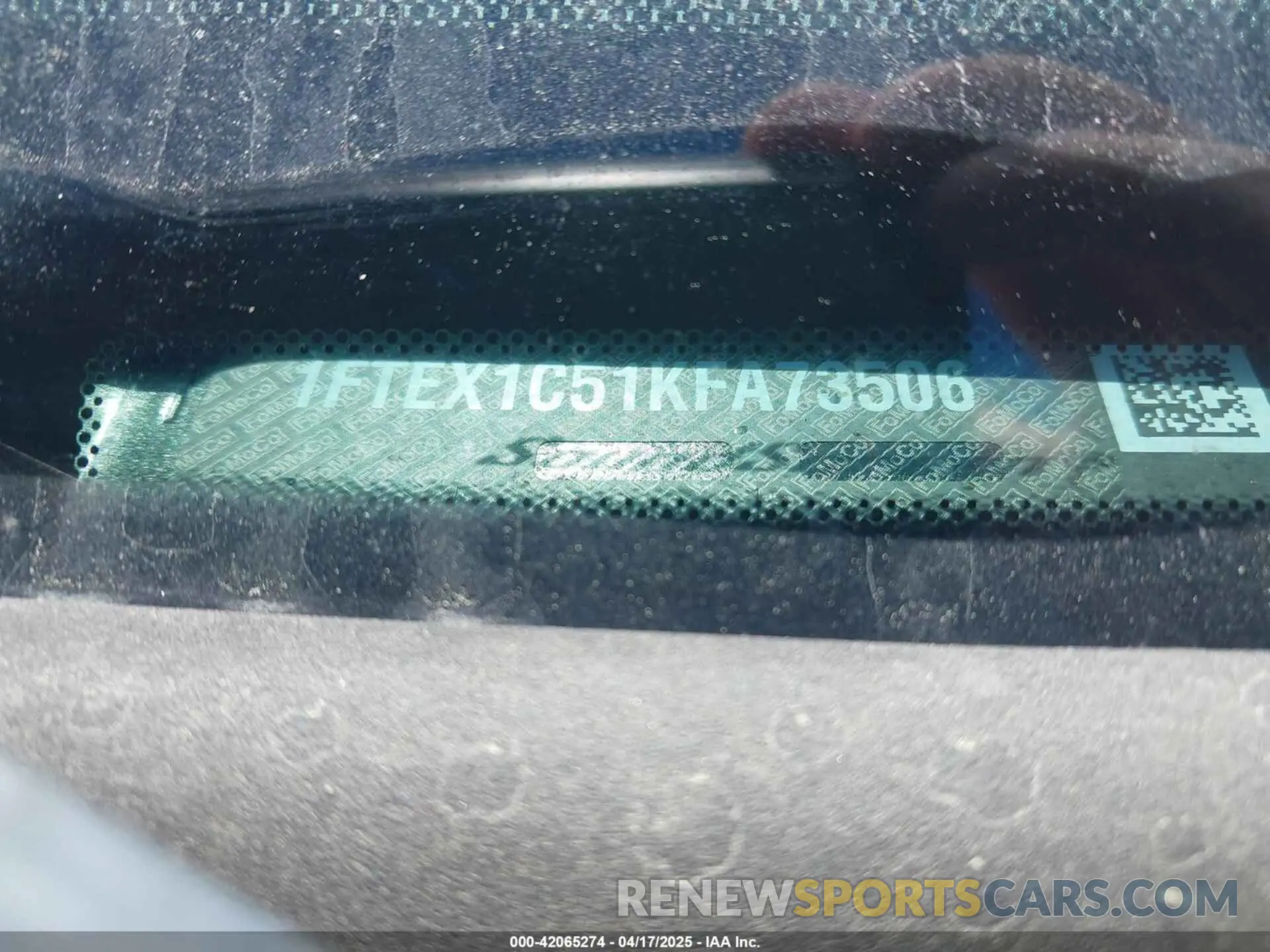 12 Photograph of a damaged car 1FTEX1C51KFA73506 FORD F-150 2019