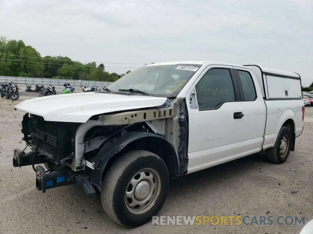1 Photograph of a damaged car 1FTEX1CB2KKC93122 FORD F-150 2019