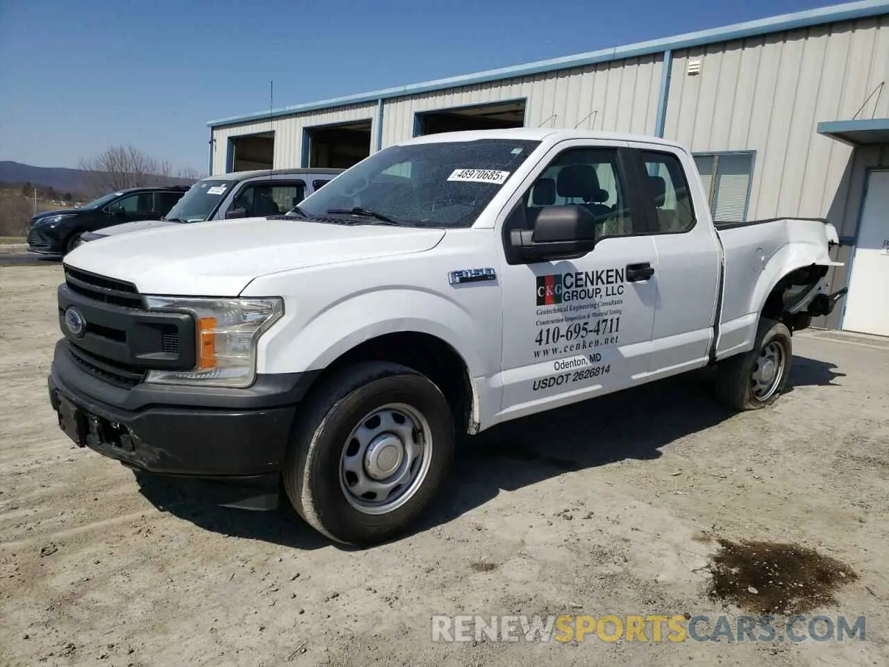1 Photograph of a damaged car 1FTEX1CB5KKE89247 FORD F-150 2019