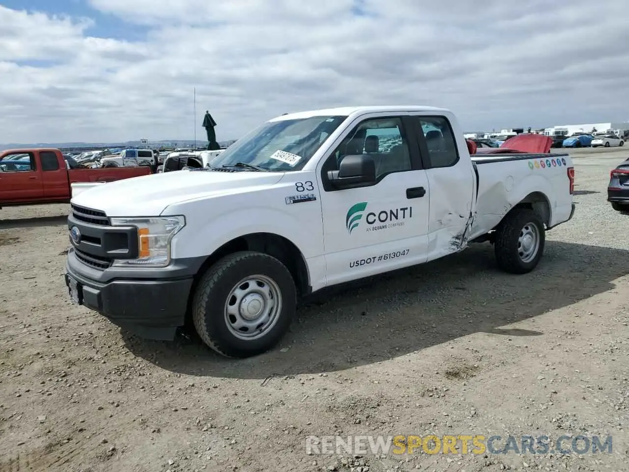 1 Photograph of a damaged car 1FTEX1CB6KKF18903 FORD F-150 2019
