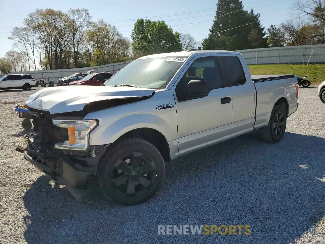 1 Photograph of a damaged car 1FTEX1CB9KFC49403 FORD F-150 2019