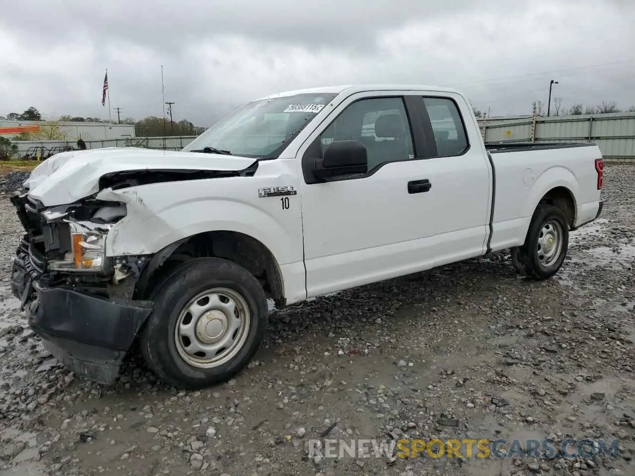 1 Photograph of a damaged car 1FTEX1CBXKFB64344 FORD F-150 2019