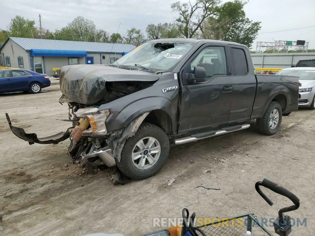 1 Photograph of a damaged car 1FTEX1EB3KKD81951 FORD F-150 2019